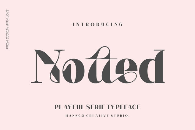 Notted Font Hans Co 