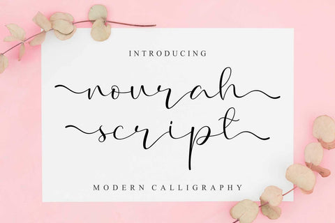 Nourah Script | Cute Handwritten Font Font MJB Letters Studio 