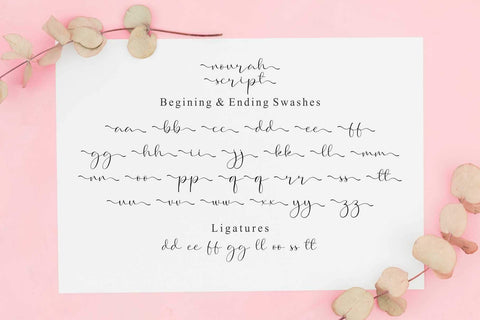 Nourah Script | Cute Handwritten Font Font MJB Letters Studio 