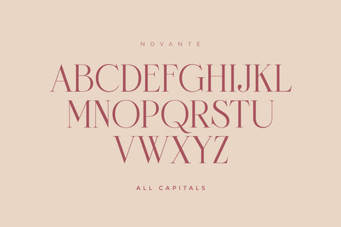Novante | Display Serif Font Arterfak Project 