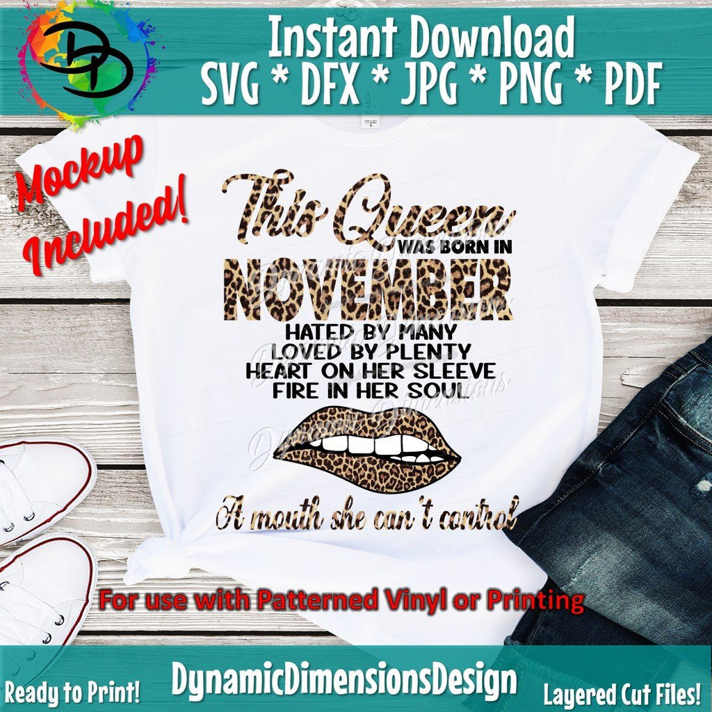 November girl svg, Queens are born svg, November birthday svg, Women ...