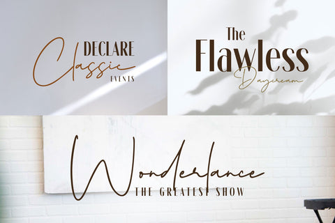 Novita Signora - Font Duo Font Arterfak Project 