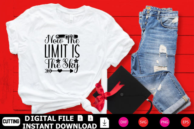 Now The Limit Is The Sky SVG Shahin alam 