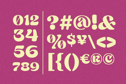 Nueva Garcia – Retro Display Font Arterfak Project 