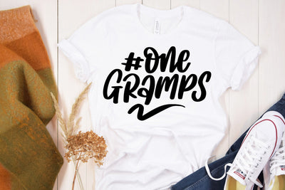 Number One Gramps SVG No.1 Grandpa SVG dapiyupi store 