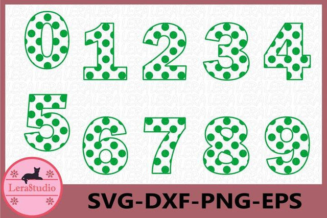 Numbers SVG SVG Lerastudio 