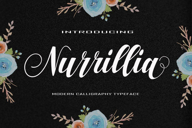 Nurrillia Script Font PolemStudio