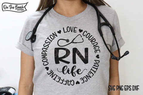 Nurse 12 Designs Cutting PNG Sublimation Nurse Life SVG SVG On the Beach Boutique 