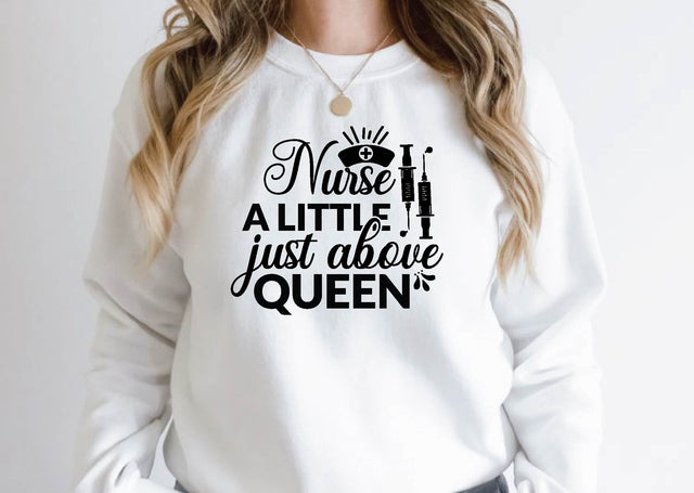 nurse a little just above queen SVG farhad farhad 