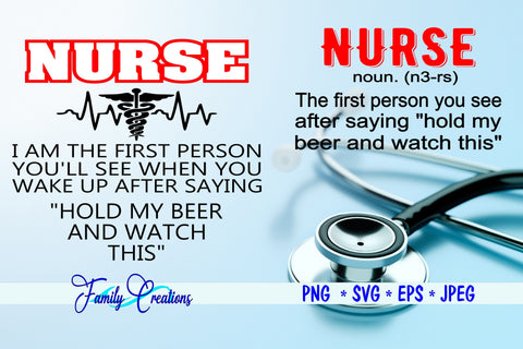 Nurse Bundle SVG Family Creations 