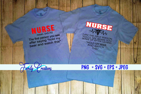 Nurse Bundle SVG Family Creations 