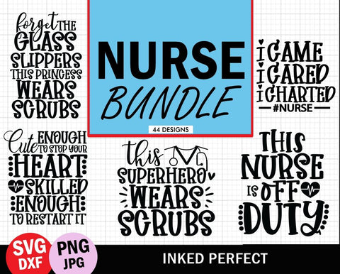 Nurse Bundle SVG Inked Perfect 