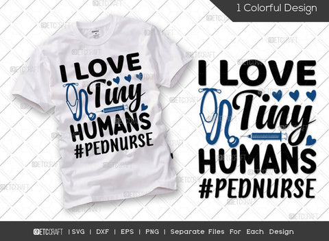 Nurse Bundle Vol-04 | I Love My Job Svg | I Love My Patients Svg | I Love Tiny Humans Svg | Peace Love Nursing Svg | Nurse Quote Design SVG ETC Craft 