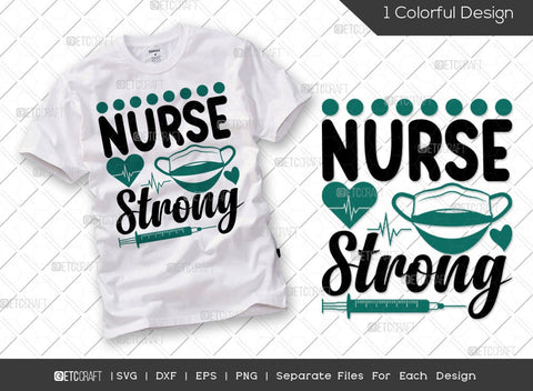 Nurse Bundle Vol-13 | Nurse I'll Be There For You Svg | World's Best Nurse Svg | Nurse Strong Svg | World's Coolest Nurse Svg | Nurse Quote Design SVG ETC Craft 