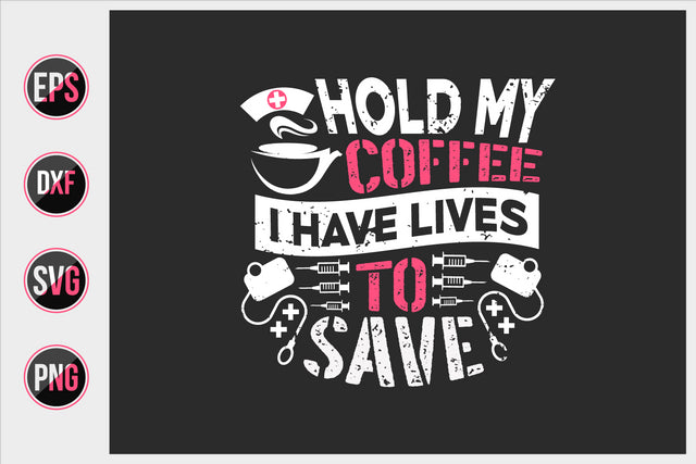 Nurse calligraphic quotes design svg. SVG uniquesvg99 