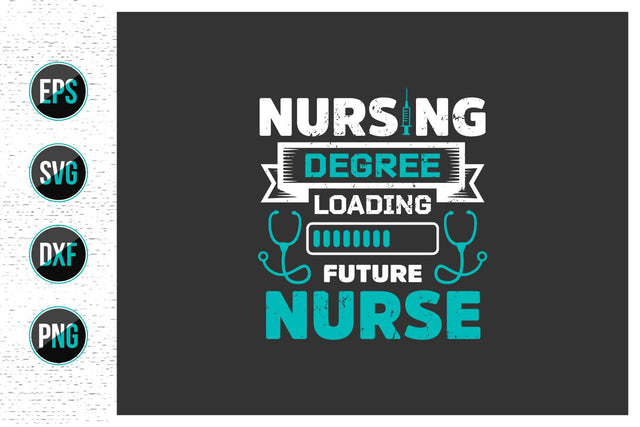 Nurse calligraphic quotes design svg. SVG uniquesvg99 
