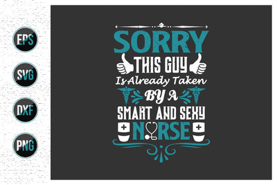 Nurse calligraphic quotes design svg. SVG uniquesvg99 
