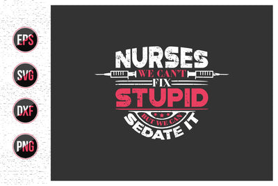 Nurse calligraphic quotes design svg. SVG uniquesvg99 