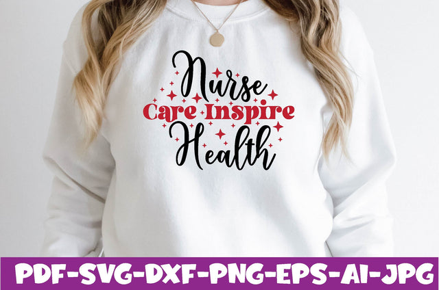 Nurse Care Inspire Health SVG farhad farhad 