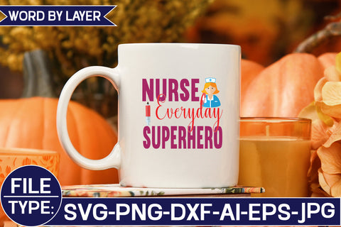 Nurse Everyday Superhero SVG Cut File SVG Studio Innate 