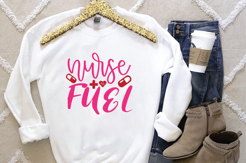 Nurse Fuel SVG SVG Creativeart88 