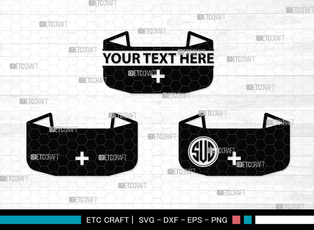 Nurse Hat Monogram, Nurse Hat Silhouette, Nurse Hat SVG, Medical Nurse Hat Svg, Hospital Uniform Svg, Cap Svg, SB00153 SVG ETC Craft 