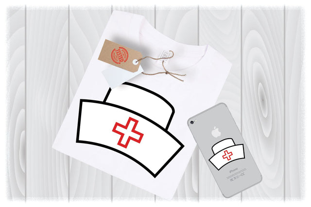 Nurse Hat SVG Files for Cricut Designs | Medical SVG Files SVG My Sew Cute Boutique 