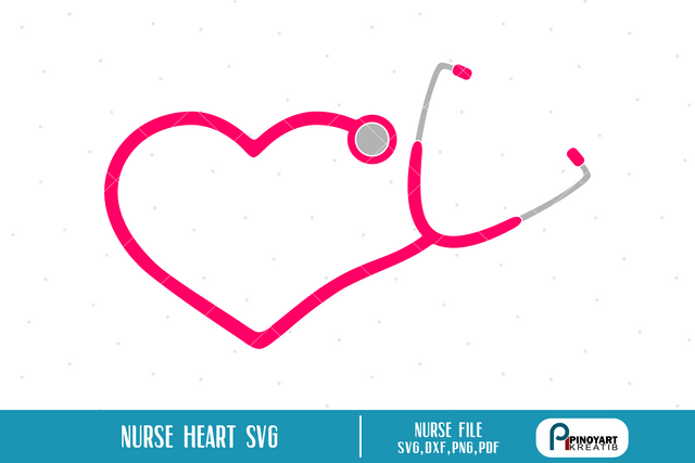 Nurse Heart Svg Pinoyart Kreatib 