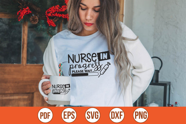 Nurse In Progress Please Wait SVG SVG shah alam 