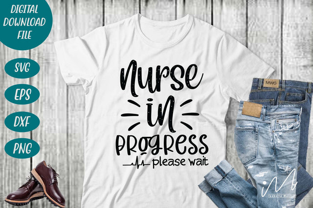 nurse in progress svg SVG Isabella Machell 