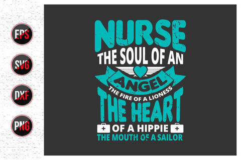 Nurse Lettering Quotes SVG Design Bundle. SVG uniquesvg99 