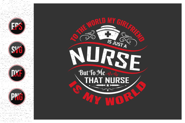 Nurse Lettering Quotes SVG Design. SVG uniquesvg99 