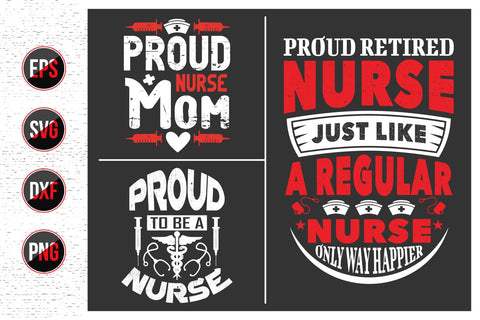 Nurse lettering typographic quotes svg design Bundle. SVG uniquesvg99 