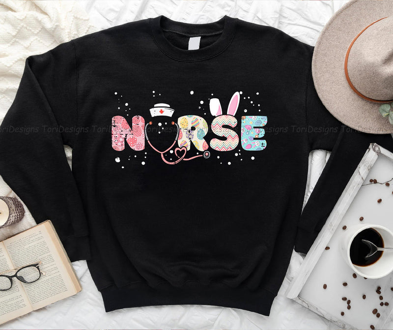 Nurse Life Easter Day PNG sublimation design Sublimation ToriDesigns 