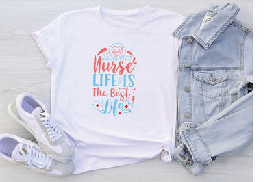 Nurse Life Is The Best Life SVG SVG Creativeart88 