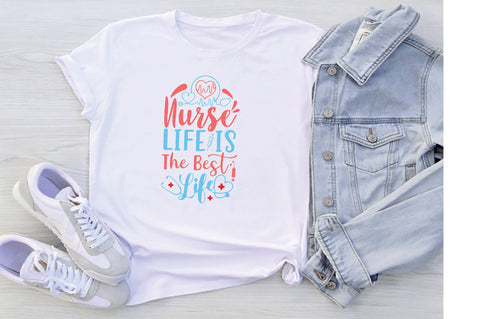 Nurse Life Is The Best Life SVG SVG Creativeart88 