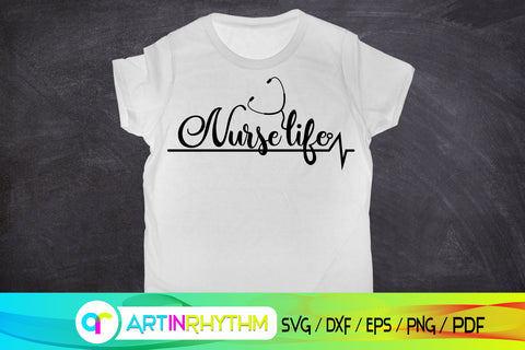nurse life, nurse svg SVG Artinrhythm shop 