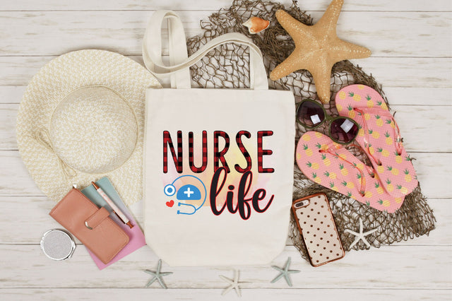 Nurse life sublimation Sublimation SVGista 