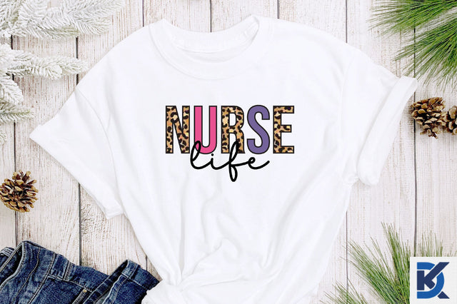 Nurse life Sublimation Sublimation SVGista 