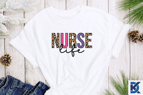 Nurse life Sublimation Sublimation SVGista 