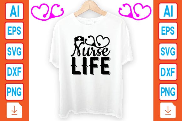 Nurse Life SVG Craftlabsvg24 
