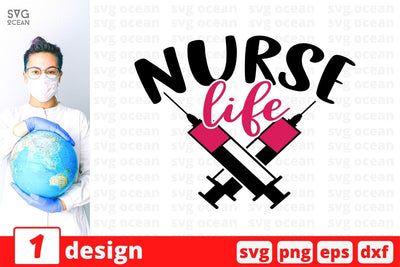 Nurse life SVG Cut File SVG SvgOcean 
