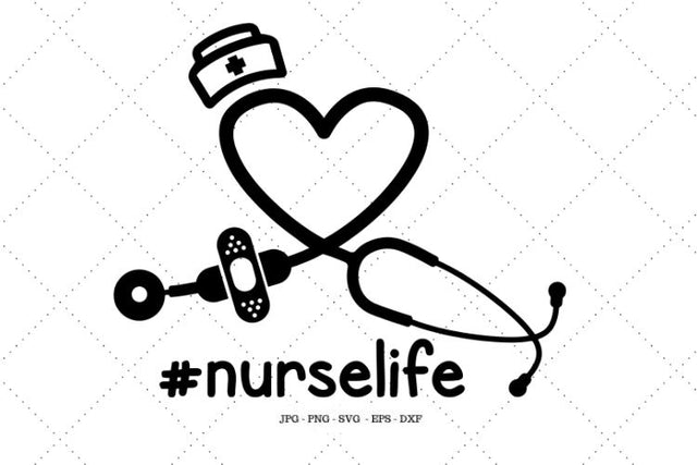 Nurse Life Svg, Nurse Quotes Svg, Nurse Svg, Nurse Shirt Svg, Nurse Cute File, Nurse Design Svg, Gift for Nurse SVG SVG Digital Designer 