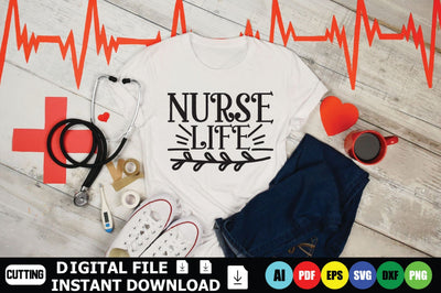 Nurse Life SVG Shahin alam 