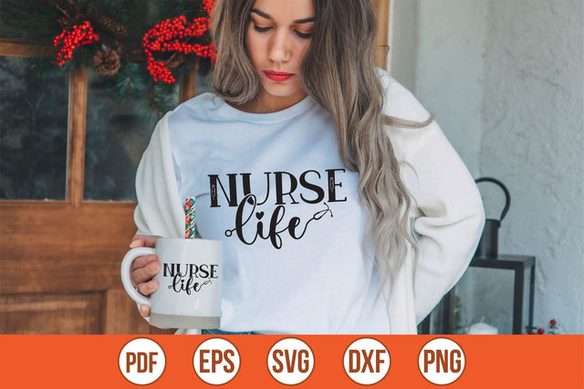 Nurse Life SVG SVG shah alam 