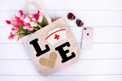 Nurse Love SVG SVG Designed by Geeks 