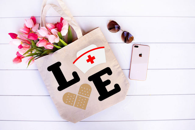 Nurse Love SVG SVG Designed by Geeks 