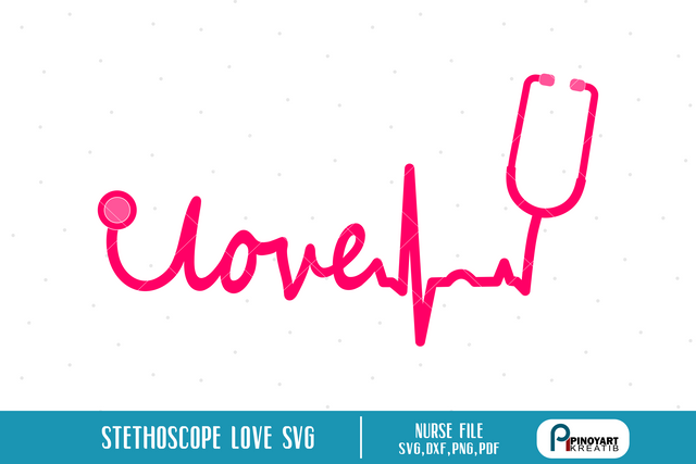 Nurse Love Svg SVG Pinoyart Kreatib 