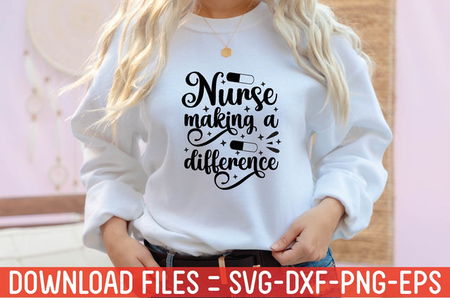 Nurse making a difference SVG farhad farhad 