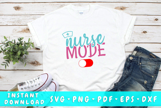 Nurse Mode Off SVG SVG HappyDesignStudio 